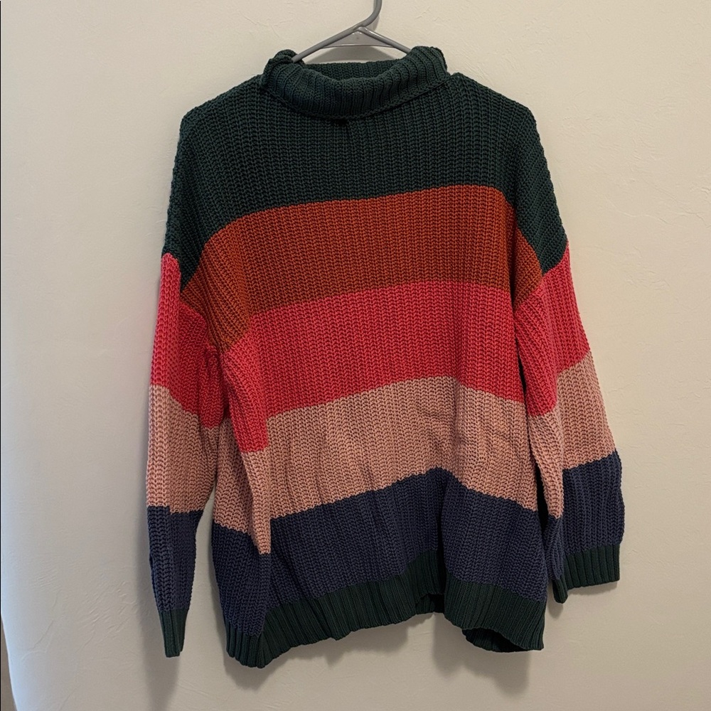 American Eagle Striped Sweater Size M